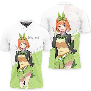 Yotsuba Nakano Polo Shirts The Quintessential Quintuplets Custom Anime OT2102