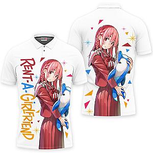 Sumi Sakurasawa Polo Shirts Rent A Girlfriend Custom Anime OT2102