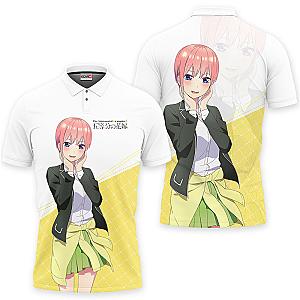 Ichika Nakano Polo Shirts The Quintessential Quintuplets Custom Anime OT2102