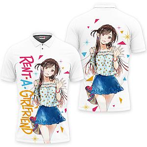 Chizuru Ichinose Polo Shirts Rent A Girlfriend Custom Anime OT2102