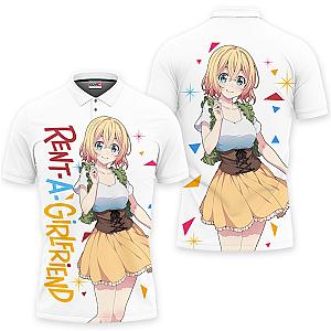 Mami Nanami Polo Shirts Rent A Girlfriend Custom Anime OT2102