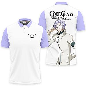 Lloyd Asplund Polo Shirts Code Geass Custom Anime For Fans OT2102