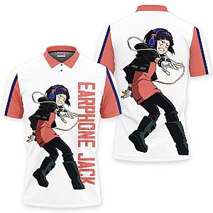 Kyoka Jiro Polo Shirts My Hero Academia Custom Anime OT2102