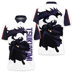 Fumikage Tokoyami Polo Shirts My Hero Academia Custom Anime OT2102