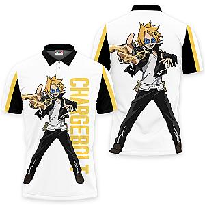 Denki Kaminari Polo Shirts My Hero Academia Custom Anime OT2102