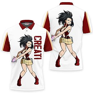 Momo Yaoyorozu Polo Shirts My Hero Academia Custom Anime OT2102