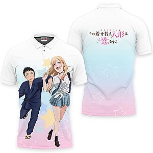 Marin and Wakana Polo Shirts My Dress Up Darling Custom Anime OT2102