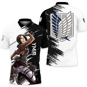 Ymir Polo Shirts Attack On Titan Custom Anime OT2102