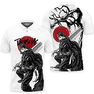 Guts Polo Shirts Berserk Custom Anime Japan Style OT2102