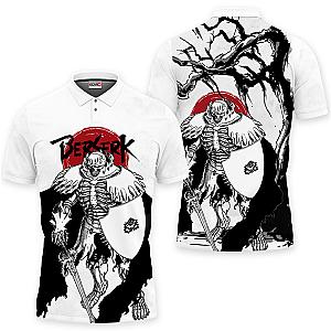 The Skull Knight Polo Shirts Berserk Custom Anime Japan Style OT2102