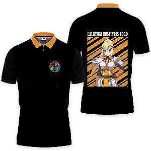 Lalatina Dustiness Ford Polo Shirts KonoSuba Custom Anime For Fans OT2102