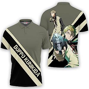 Doppo Kunikida Polo Shirts Bungo Stray Dogs Custom Anime Merch OT2102