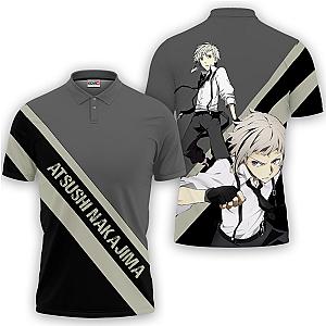 Atsushi Nakajima Polo Shirts Bungo Stray Dogs Custom Anime Merch OT2102