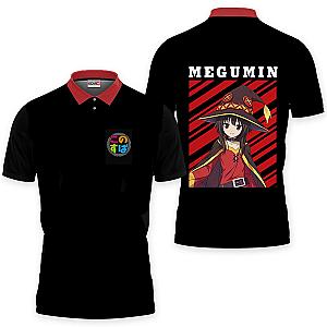 Megumin Polo Shirts KonoSuba Custom Anime For Fans OT2102