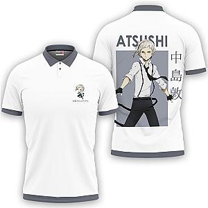 Atsushi Nakajima Polo Shirts Bungo Stray Dogs Custom Anime Merch OT2102