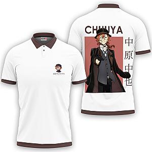 Chuuya Nakahara Polo Shirts Bungo Stray Dogs Custom Anime Merch OT2102