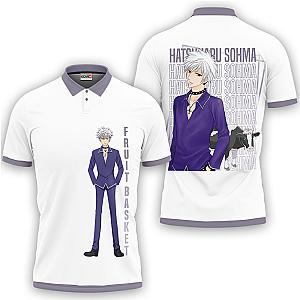 Hatsuharu Sohma Polo Shirts Fruits Basket Custom Anime OT2102