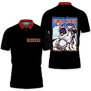 Legato Bluesummers Polo Shirts Trigun Custom Anime OT2102