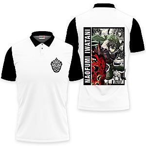 Naofumi Iwatani Shield of Wrath Polo Shirts Shield Hero Custom Anime OT2102