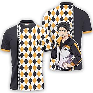 Subaru Natsuki Polo Shirts Re:Zero Custom Anime OT2102