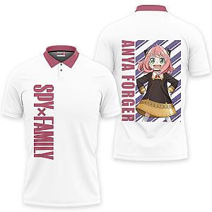 Anya Forger Polo Shirts Spy x Family Custom Anime OT2102