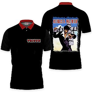 Nicholas D Wolfwood Polo Shirts Trigun Custom Anime OT2102