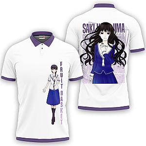 Saki Hanajima Polo Shirts Fruits Basket Custom Anime OT2102