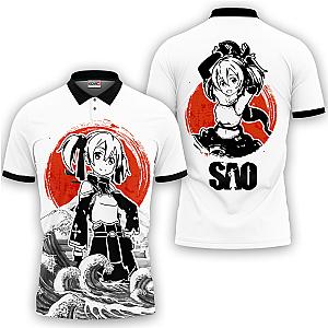 Keiko Ayano Polo Shirts Sword Art Online Custom Anime OT2102