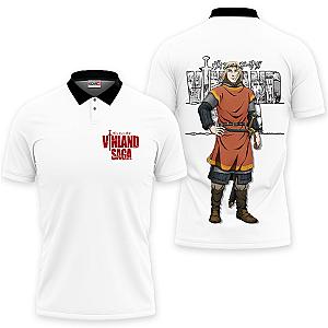 Canute Polo Shirts Vinland Saga Custom Anime OT2102