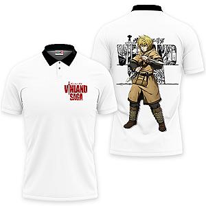 Thorfinn Polo Shirts Vinland Saga Custom Anime OT2102