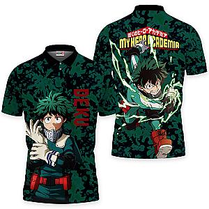 Deku Polo Shirts My Hero Academia Custom Anime Great Gift OT2102