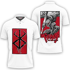 Guts Polo Shirts Berserk Custom Anime OT2102