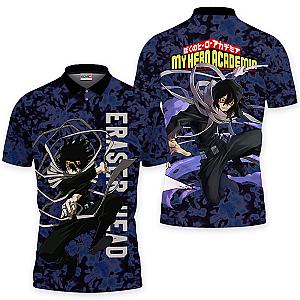 Eraser Head Polo Shirts My Hero Academia Custom Anime OT2102