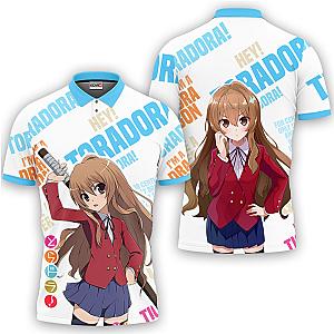 Taiga Aisaka Polo Shirts Toradora Custom Anime Gift For Fans OT2102