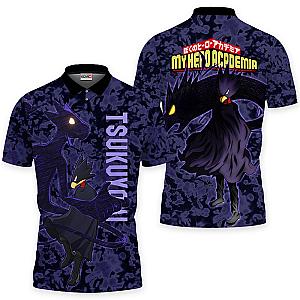 Fumikage Tokoyami Polo Shirts My Hero Academia Custom Anime OT2102