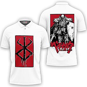 The Skull Knight Polo Shirts Berserk Custom Anime Perfect Gift OT2102