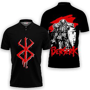 The Skull Knight Polo Shirts Berserk Custom Anime OT2102