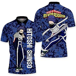 Hitoshi Shinso Polo Shirts My Hero Academia Custom Anime OT2102