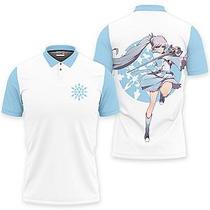 Weiss Schnee Polo Shirts RWBY Custom Anime OT2102