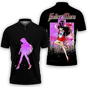 Sailor Mars Polo Shirts Custom Anime OT2102