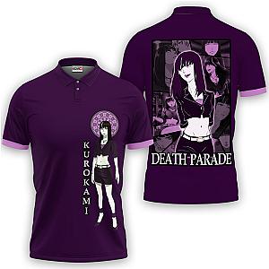 Kurokami no Onna Polo Shirts Custom Death Parade Anime OT2102