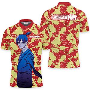 Aki Hayakawa Polo Shirts Custom Chainsaw Man Anime OT2102