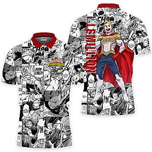 Lemillion Polo Shirts My Hero Academia Custom Manga Anime OT2102