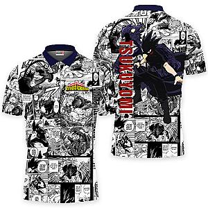 Tsukuyomi Polo Shirts My Hero Academia Custom Manga Anime OT2102