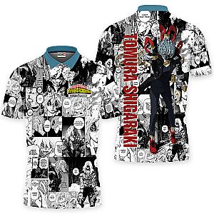 Tomura Shigaraki Polo Shirts My Hero Academia Custom Manga Anime OT2102