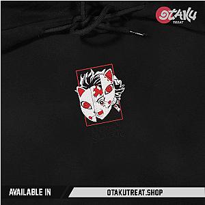 Tanjiro Mask Embroidered Hoodie / Sweatshirt