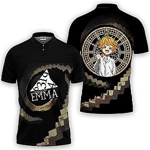 Emma Polo Shirts Custom The Promised Neverland Anime OT2102