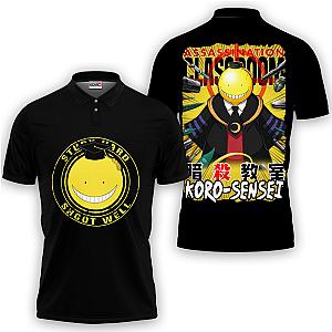 Koro-sensei Polo Shirts Custom Assassination Classroom Anime OT2102