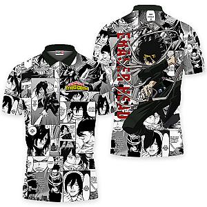 Eraser Head Polo Shirts My Hero Academia Custom Manga Anime OT2102