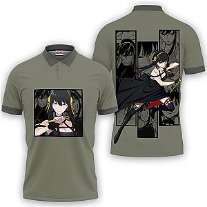 Yor Forger Polo Shirts Spy x Family Custom Anime OT2102